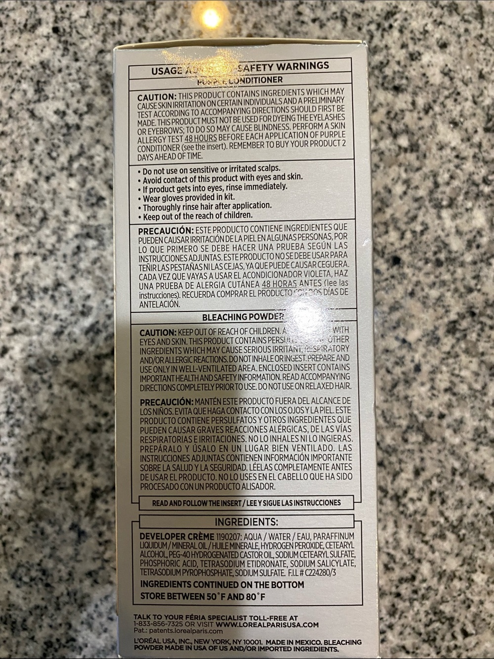 4/$20 L’Oréal paid hyper platinum hair dye - Picture 4 of 5